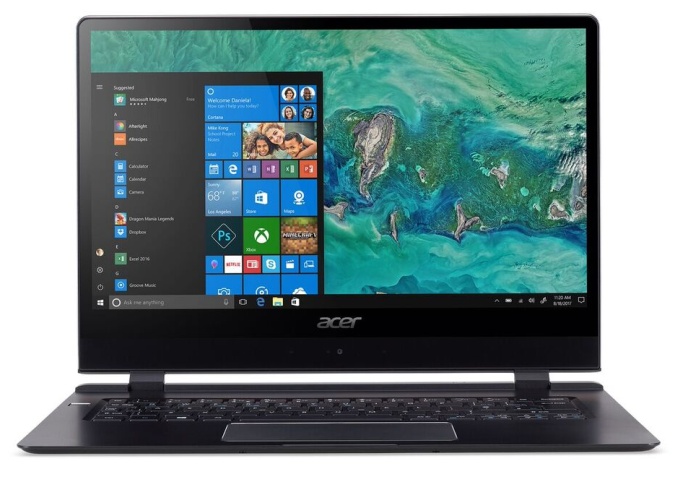 Acer Aspire Swift 7-экран